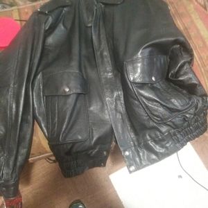 Leather jacket